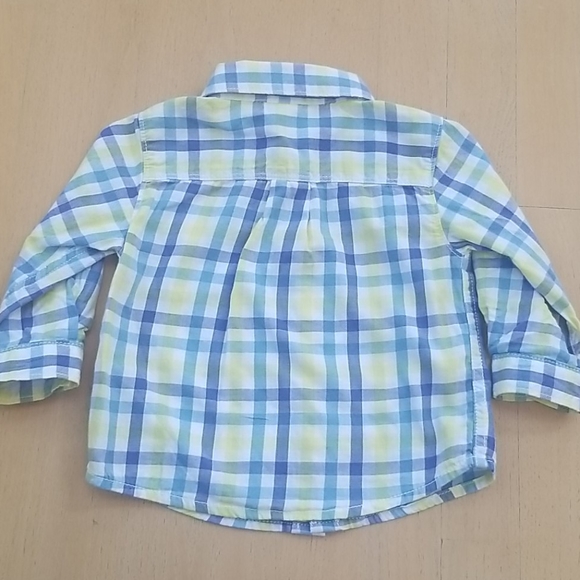 Gymboree Button Down Plaid Shirt 18 Month Bundle - Picture 3 of 11